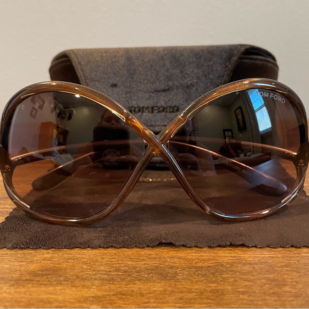 TOM FORD Sunglasses (older Whitney) - with case and cleaning cloth
